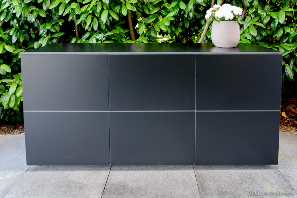 The elegant barbecue patio cabinet