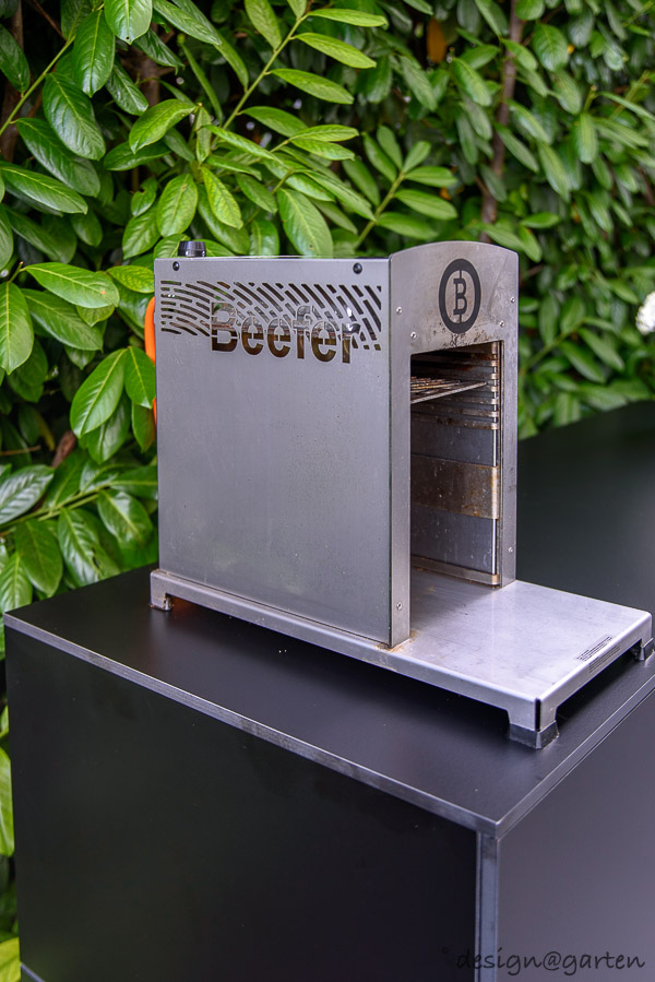 The elegant barbecue patio cabinet