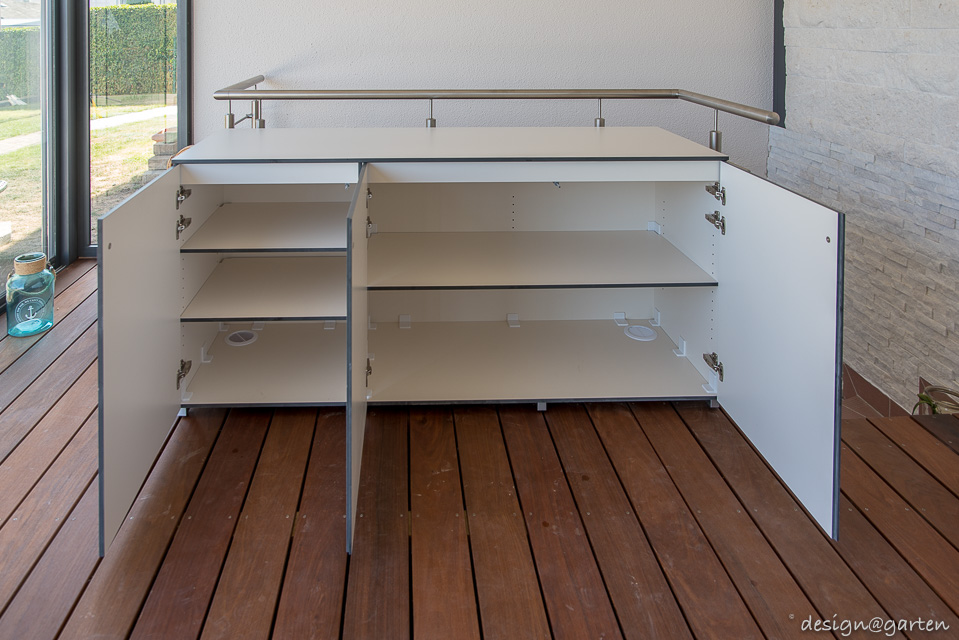 Stylish storage solution for outdoor areas: the weatherproof patio cabinet