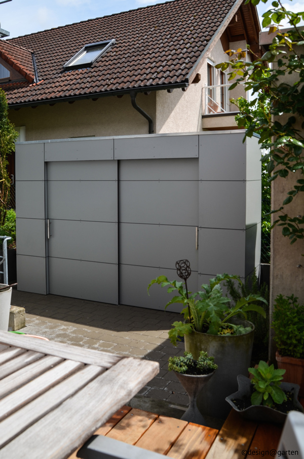 Efficiency in a nutshell: the Cube garden shed as a space-saving wonder