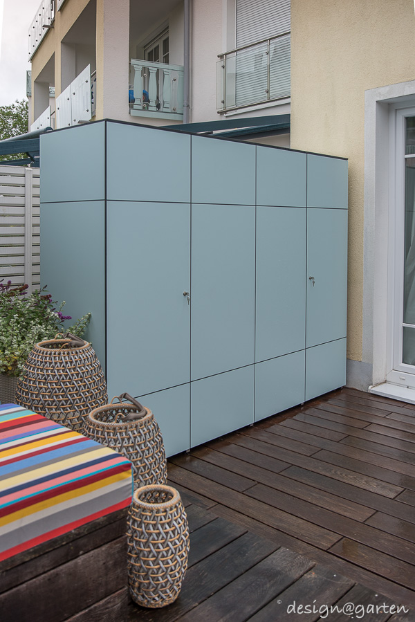 Tailor-made elegance – weatherproof tall cabinet