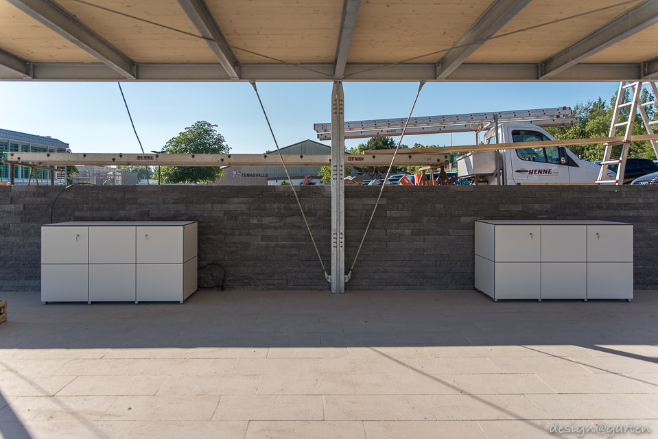 Professional appearance: Representative equipment cabinet for outdoor use