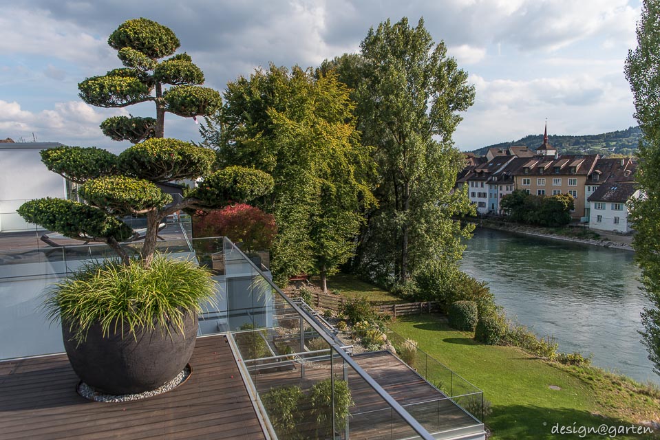 Functional combination in Mellingen: Customised solutions for the roof terrace