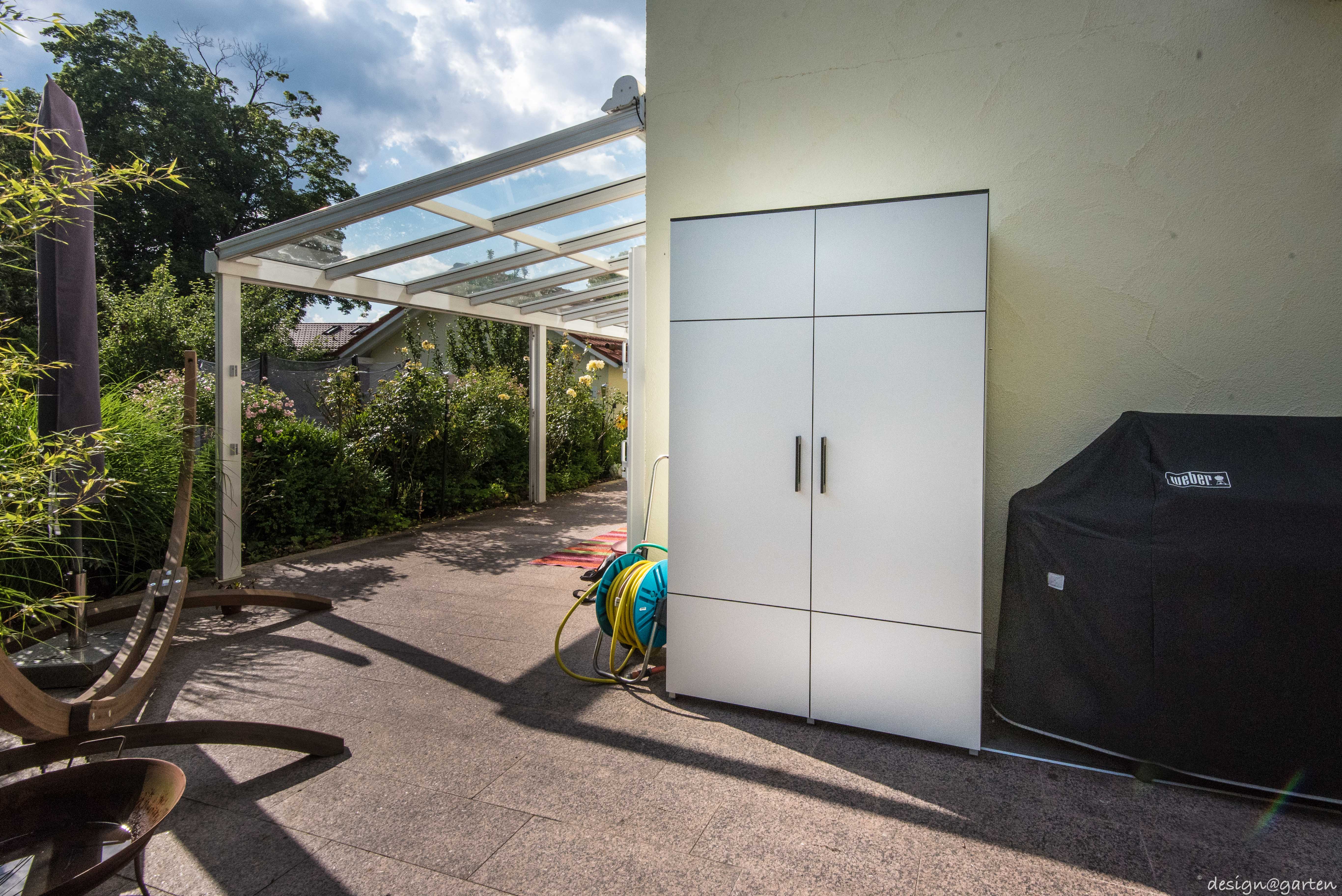 Customised storage space in Seehausen: functional solution for outdoor areas