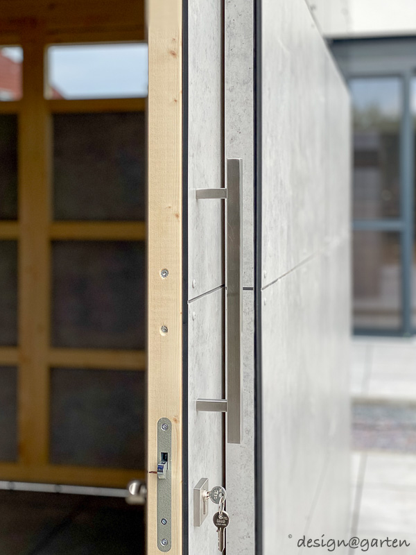 Exclusive custom-made garden shed as an architectural highlight in Klagenfurt