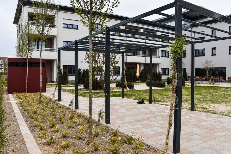 Colour with character: the modern design bin shelter for residential complexes