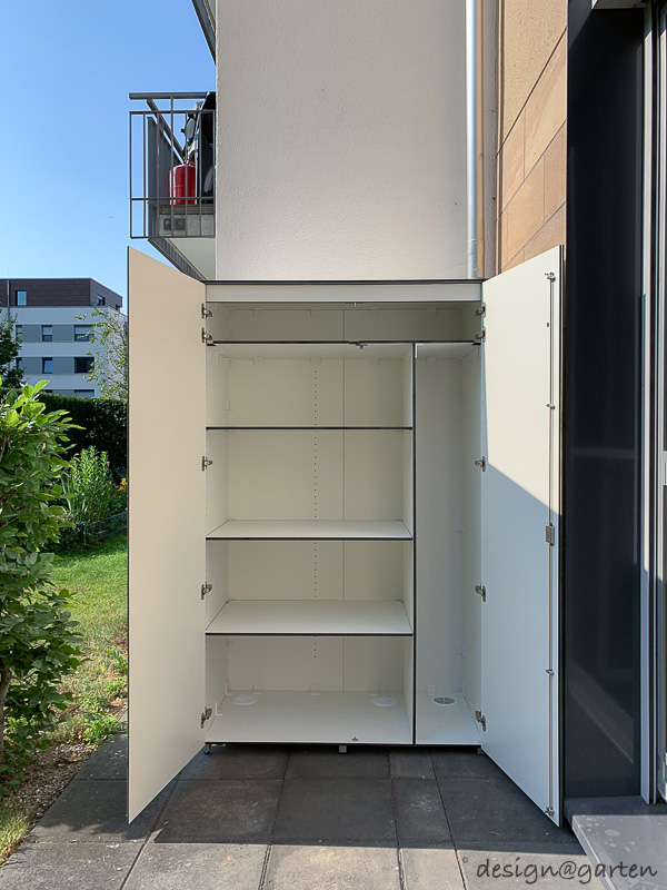 Customised tall cabinet: intelligent interior layout for maximum functionality