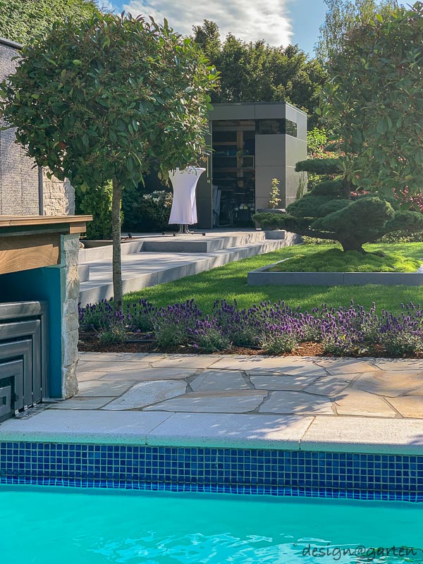 Relaxing tranquillity in a garden paradise: a harmonious overall concept