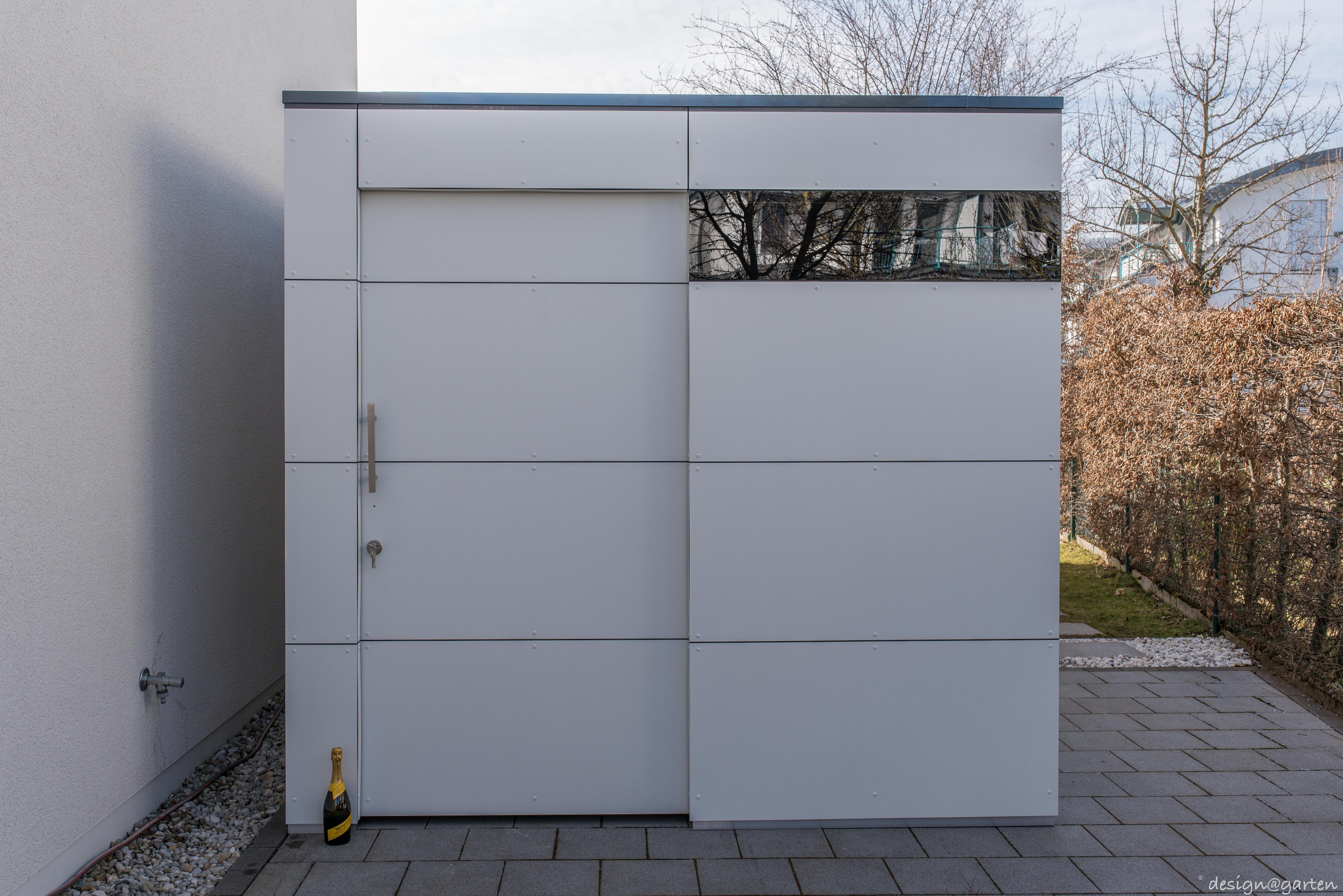 Modern garden shed: A harmonious overall concept for your home and garden