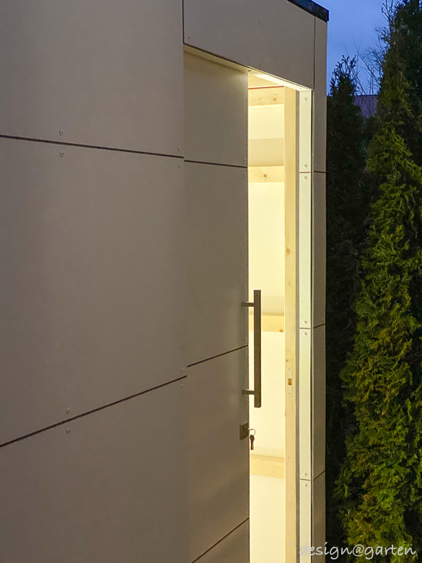 Modular garden room module: precision craftsmanship down to the last detail