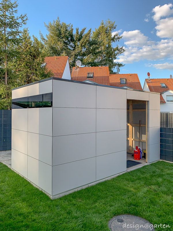 Custom-designed garden shed with 2 sliding doors in 63322 Rödermark