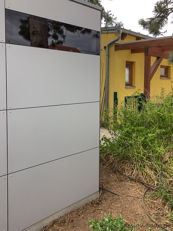 Custom-designed garden shed on solid foundations in Deutsch-Wagram