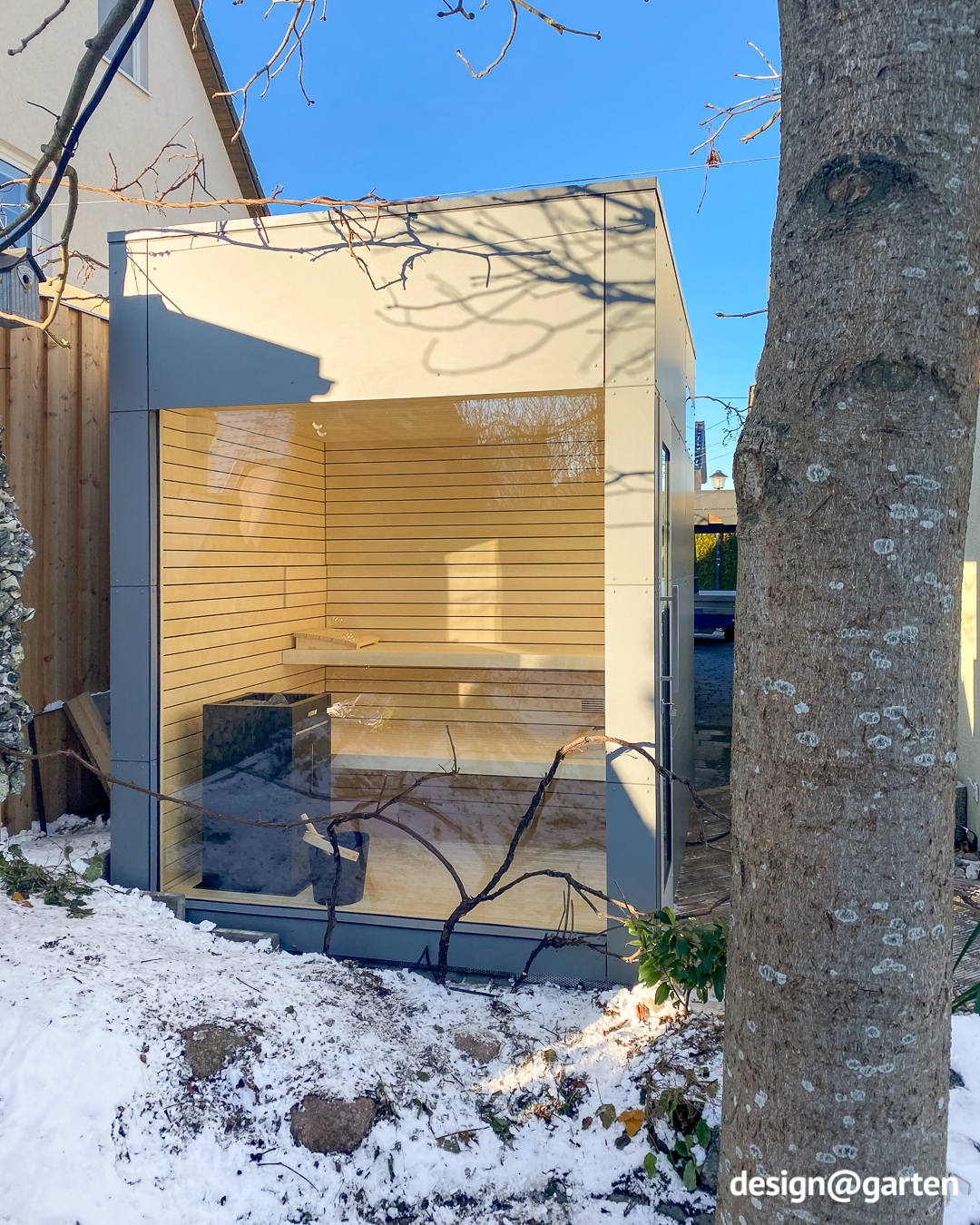 Sauna and garden room combination – wellness and storage in one build
