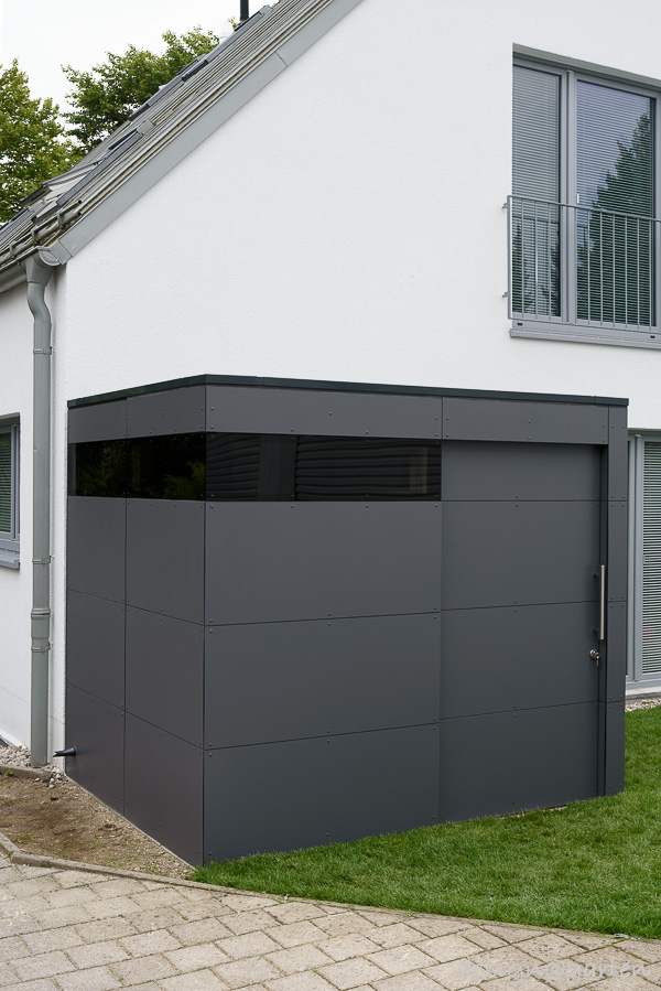 Highlight in Munich: the custom-made designer garden shed