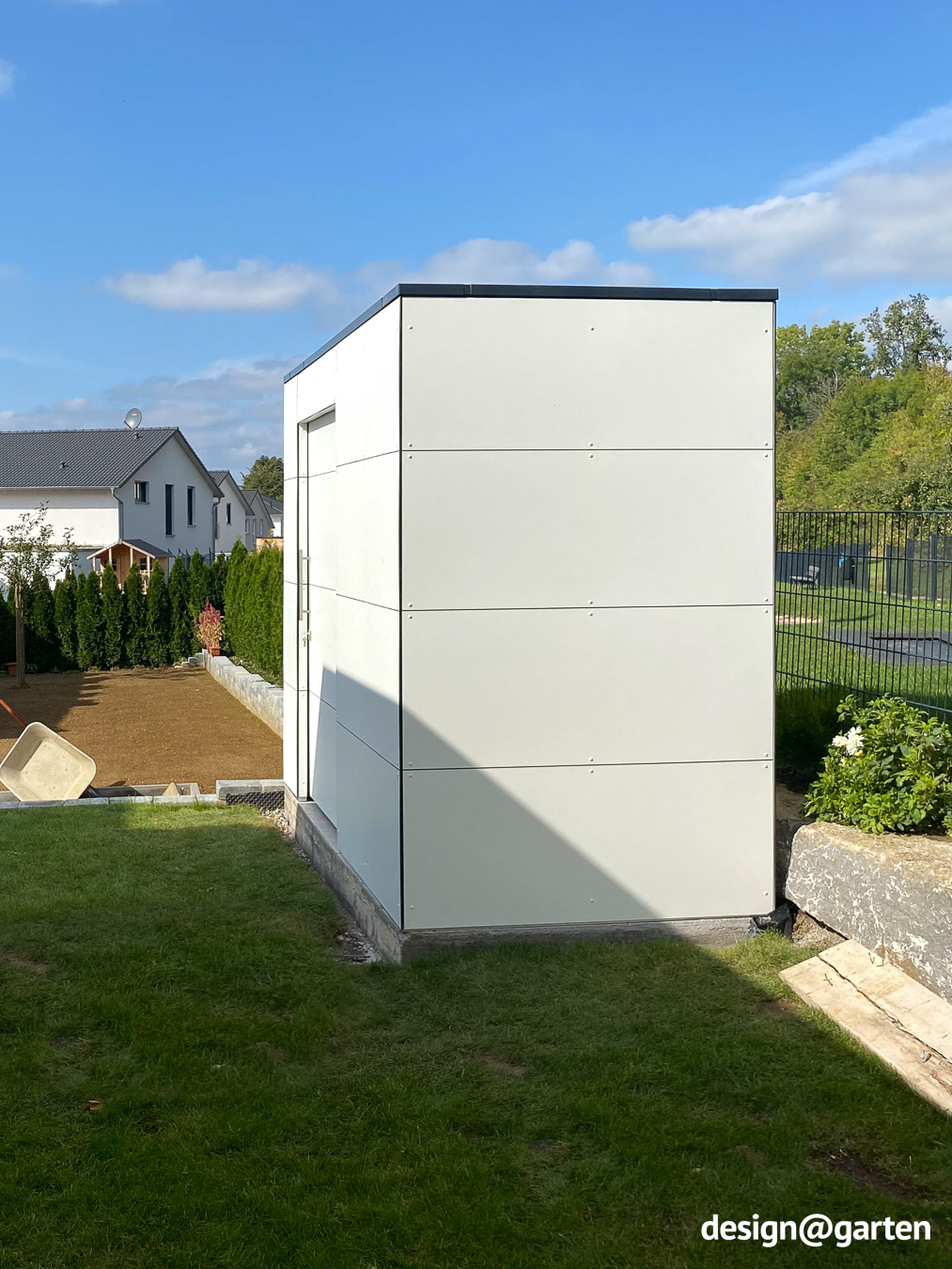 Garden shed with plenty of storage space