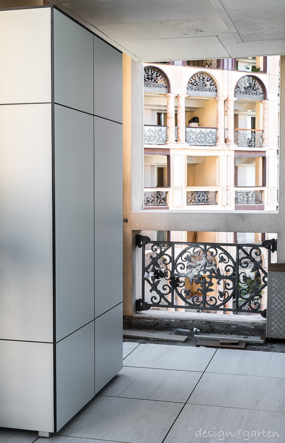 Exclusive storage solutions for maritime environments: custom-made tall cabinets