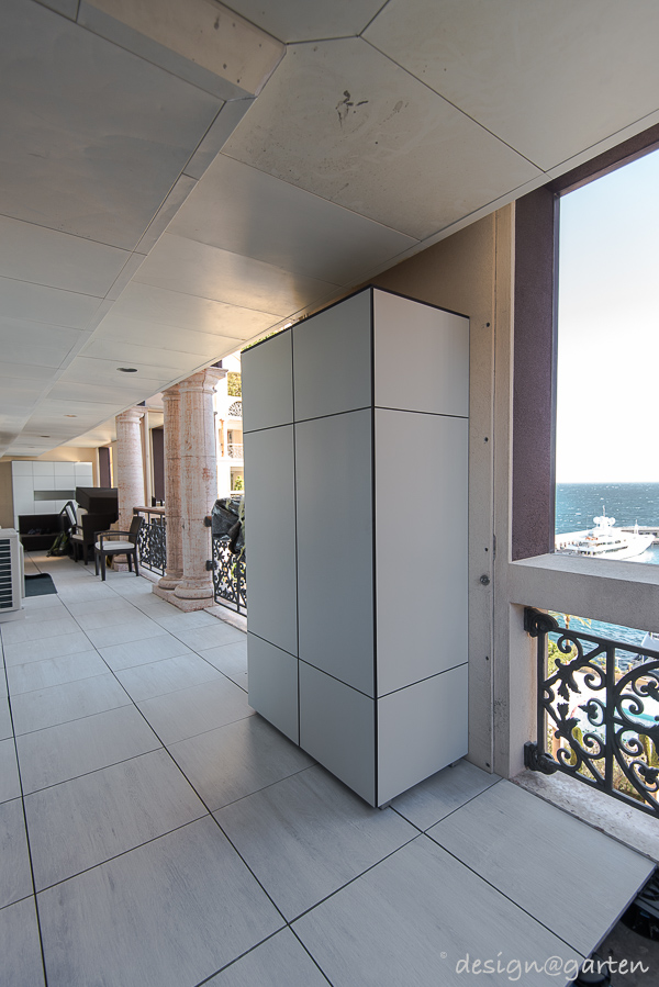 Exclusive storage solutions for maritime environments: custom-made tall cabinets