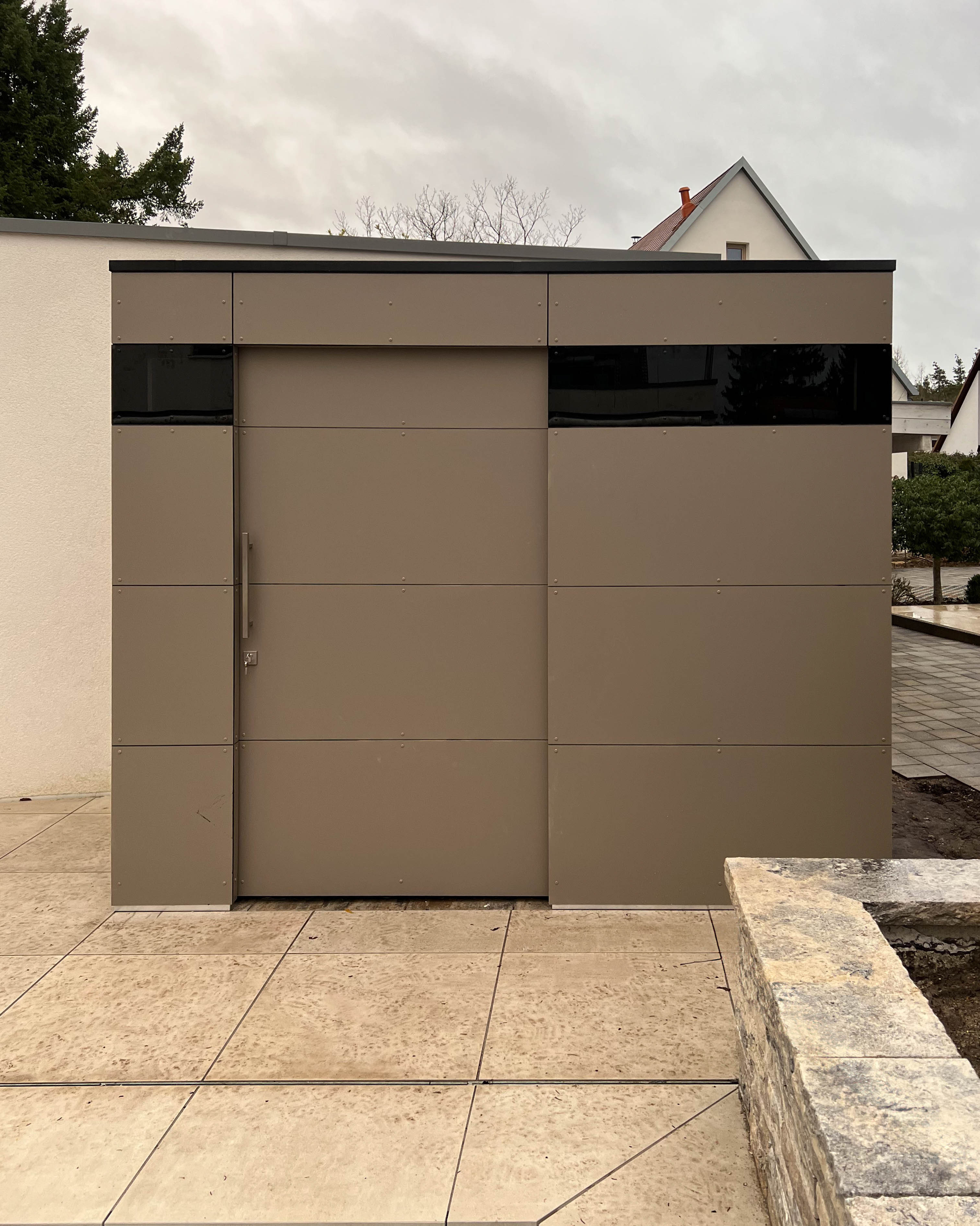 Weatherproof pool house