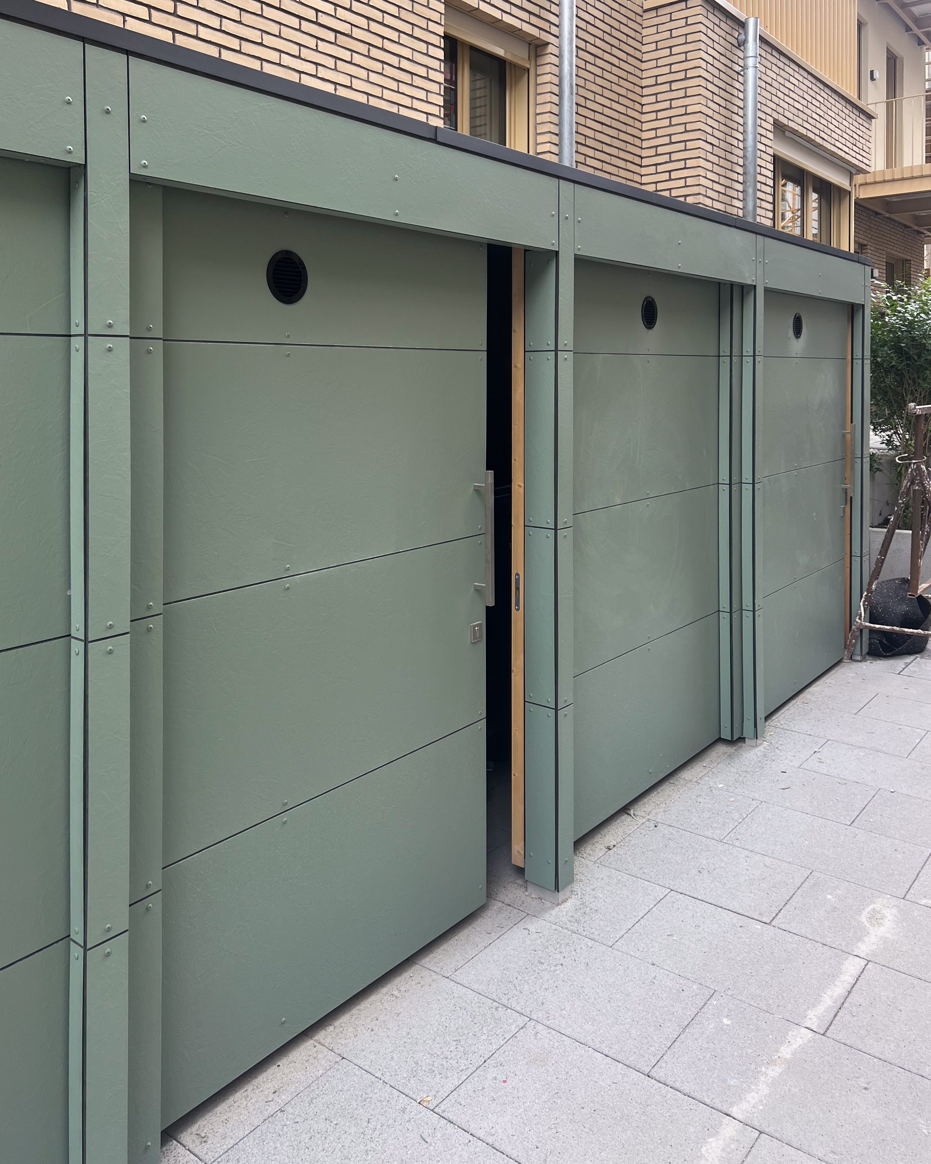 Modern garden compartments