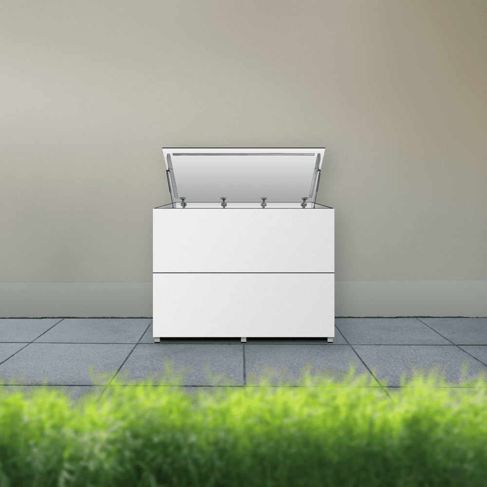 Outdoor Caja de jardín Geöffnet