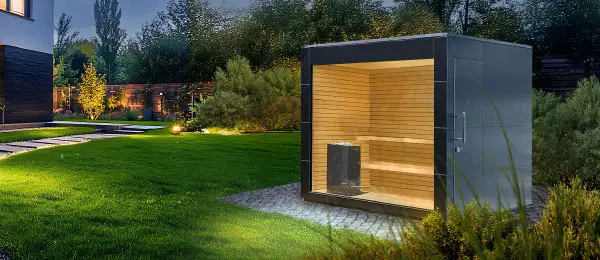 Sauna de jardín