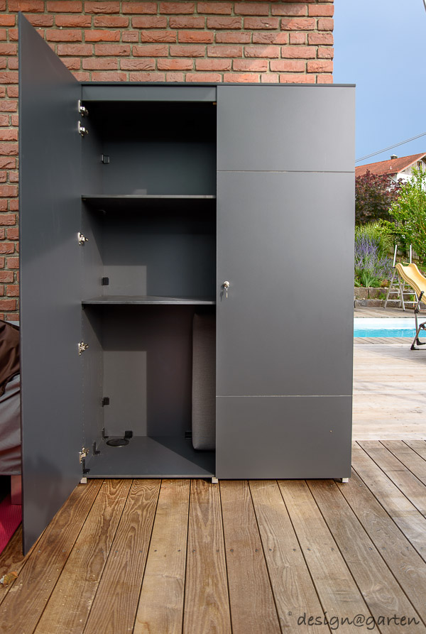 Organización eficiente junto al agua: el armario para piscina exterior