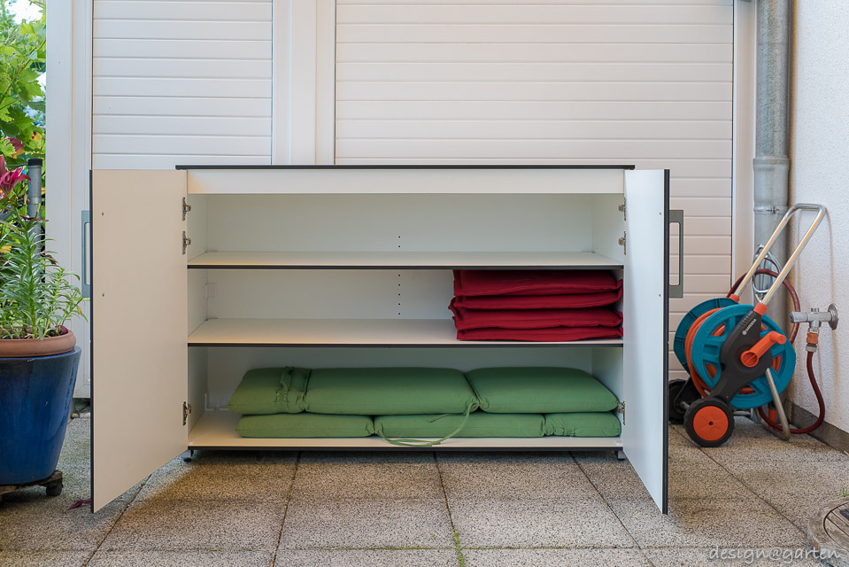 Orden a prueba de intemperies: el aparador impermeable para la terraza