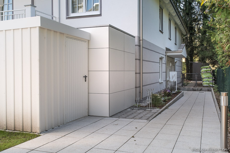 Trabajo a medida individualizado para exteriores: el cobertizo de jardín cube