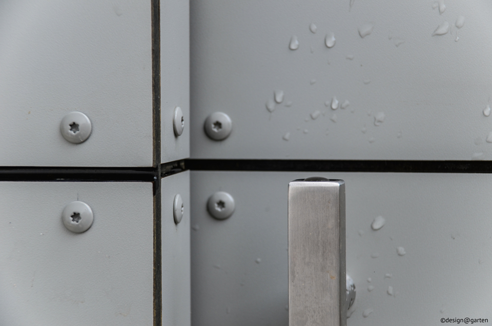 Eficiencia en pocas palabras: la caseta de jardín Cube, un milagro en cuanto a espacio.