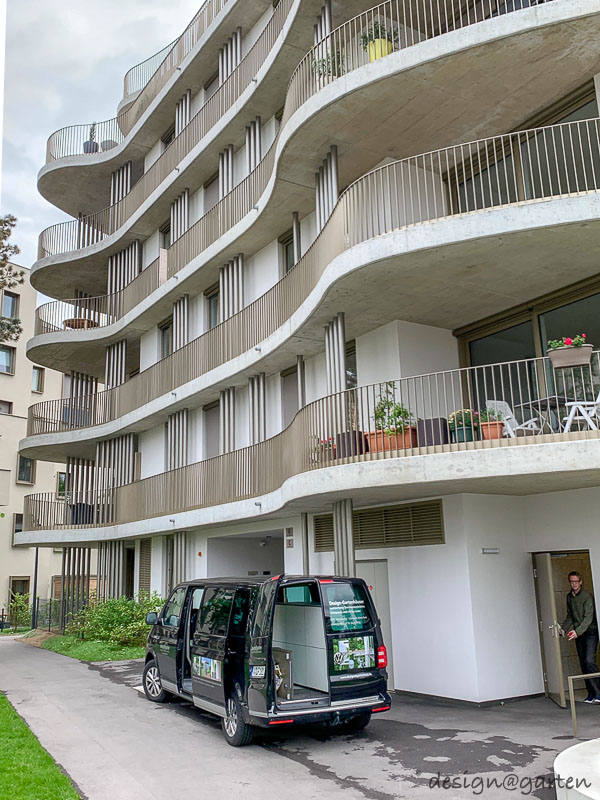 Alojamiento técnico a medida en el balcón de Viena