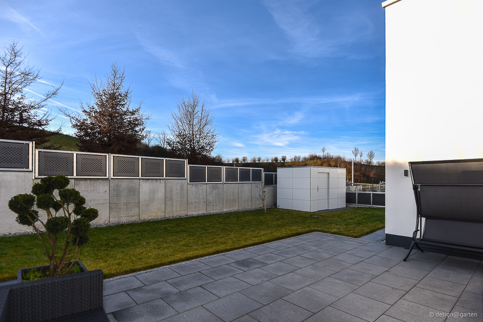 Diseño armonioso del jardín: la caseta de jardín Cube como reflejo de la vivienda