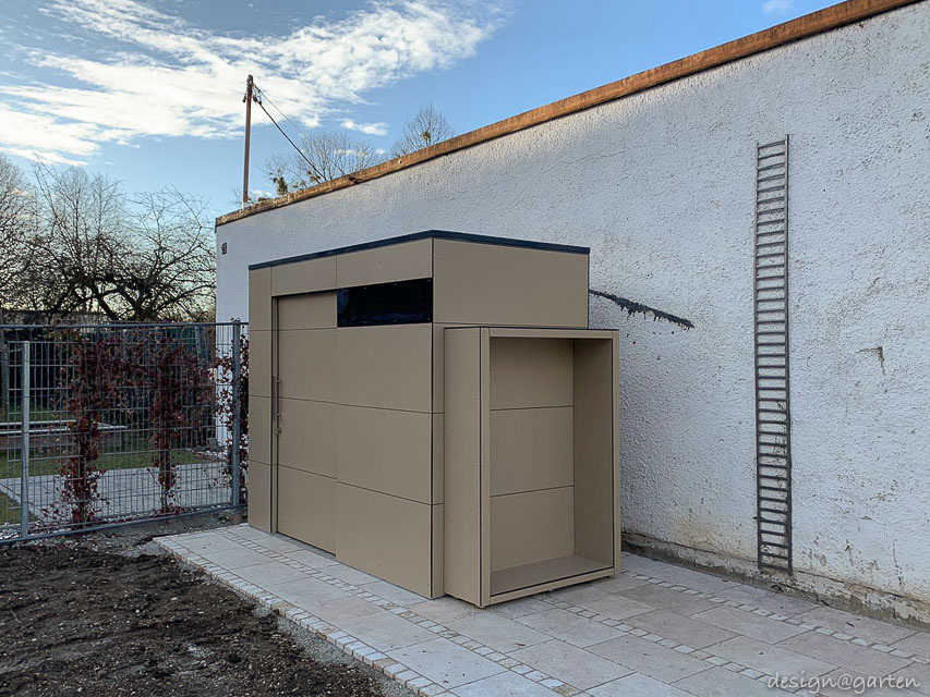 Ampliación funcional gracias a soluciones combinadas de almacenamiento en el exterior