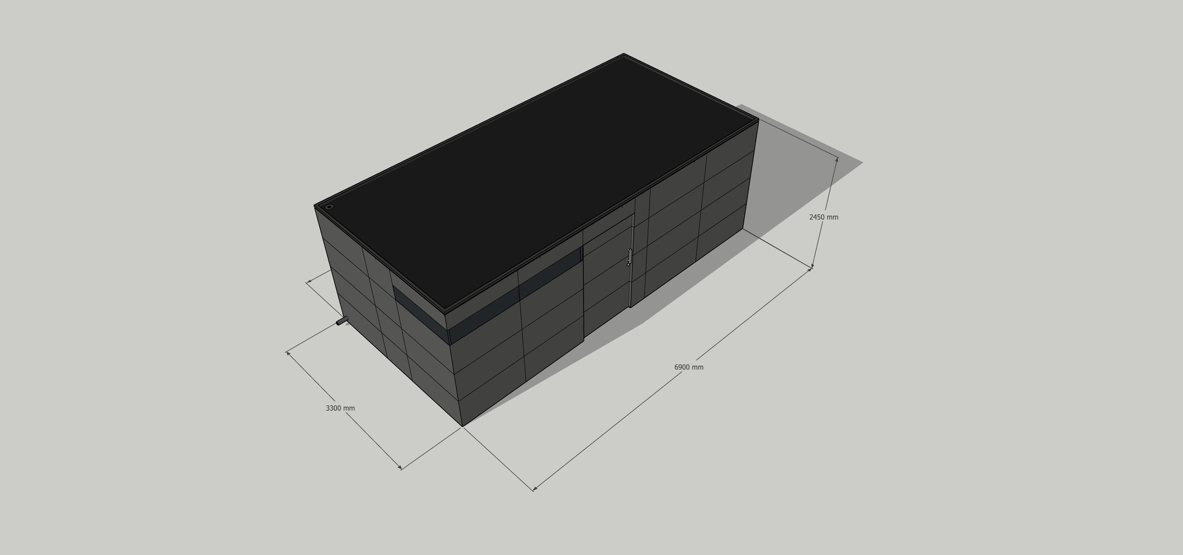Trabajo de precisión en pendiente: espacio de jardín a medida con compensación de nivel integrada