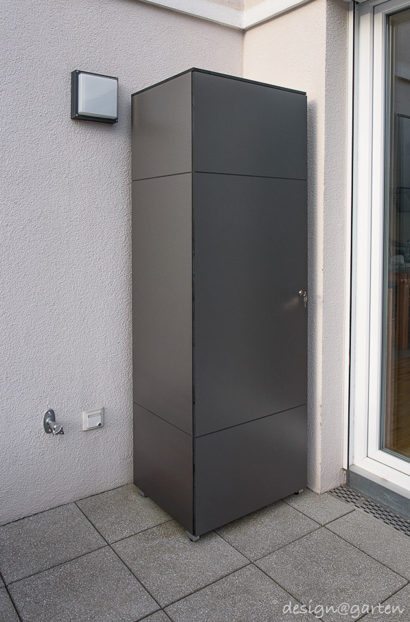 Solution de rangement personnalisée : l'armoire sur mesure pour l'extérieur