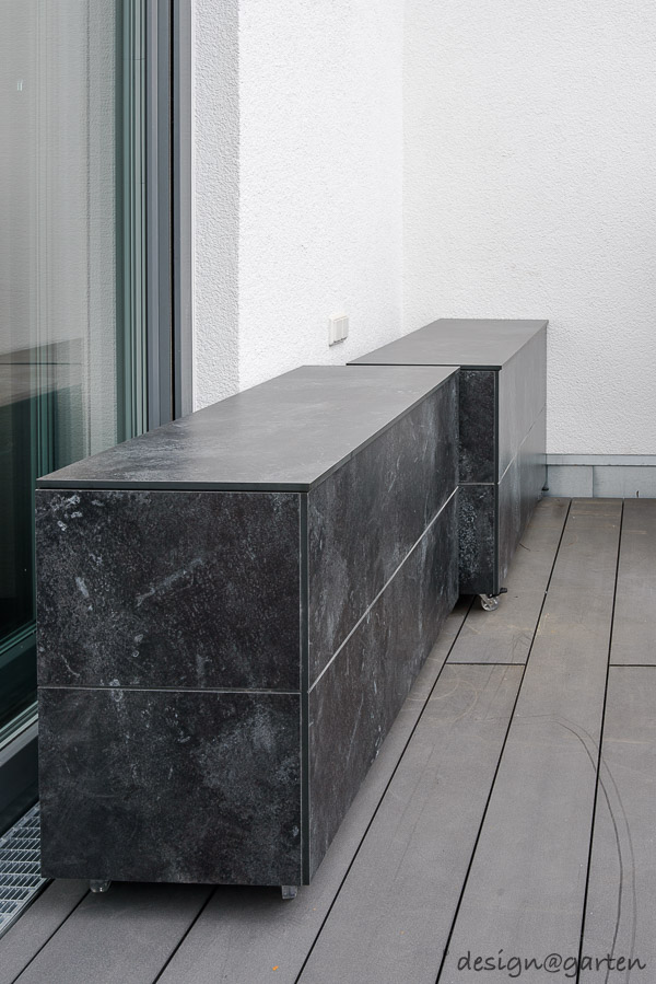 Une vie en plein air holistique : solution de rangement polyvalente pour la terrasse sur le toit