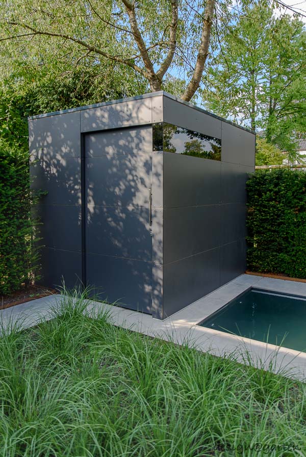 Un joyau architectural dans le jardin de vos rêves : l'abri de jardin design