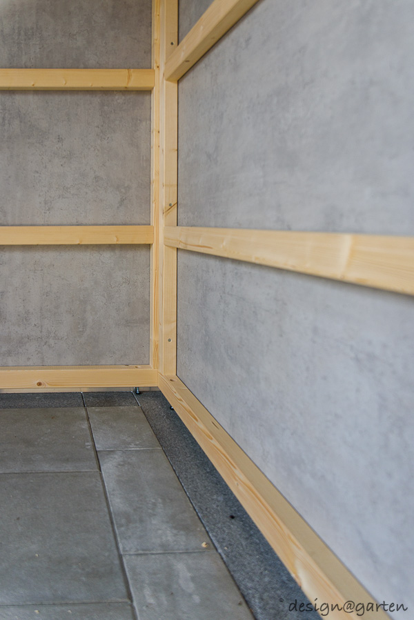 Brise-vue fonctionnel : l'abri de jardin Cube