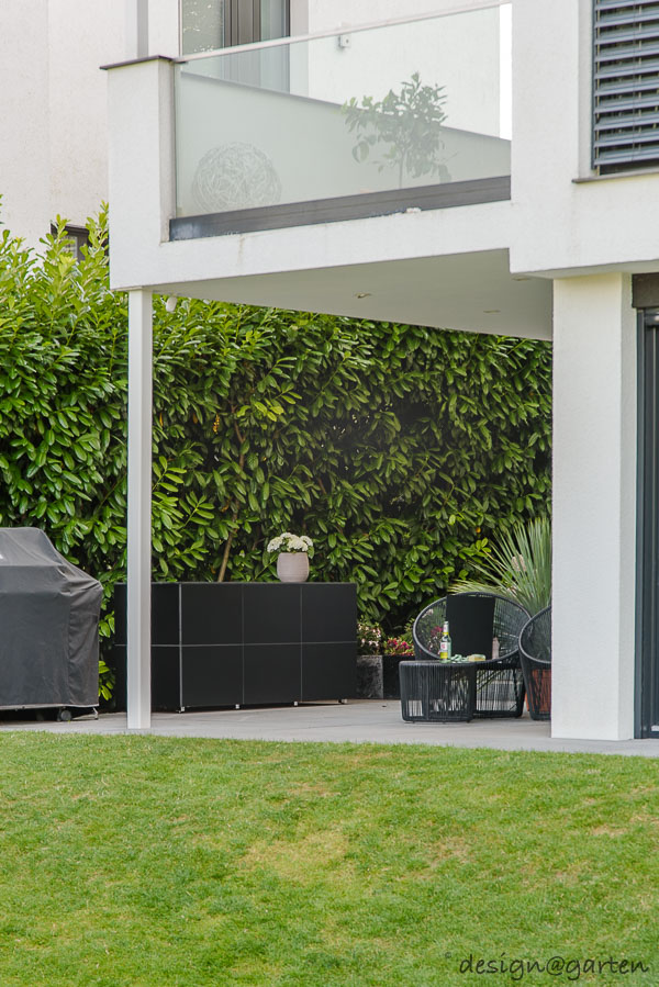 L'élégant meuble de terrasse avec barbecue