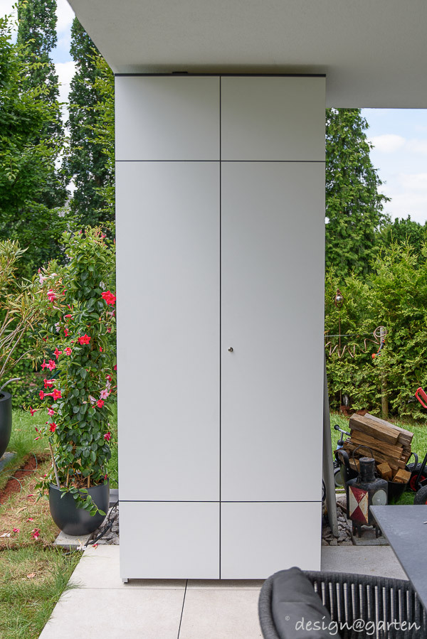 L'armoire de terrasse comme armoire haute