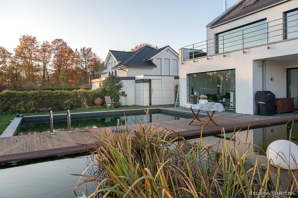 Ordre autour de la piscine : abri de jardin design