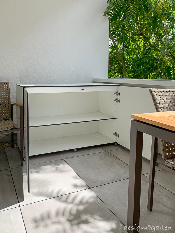 Armoire de balcon sur mesure : esthétique haut de gamme pour les espaces extérieurs compacts