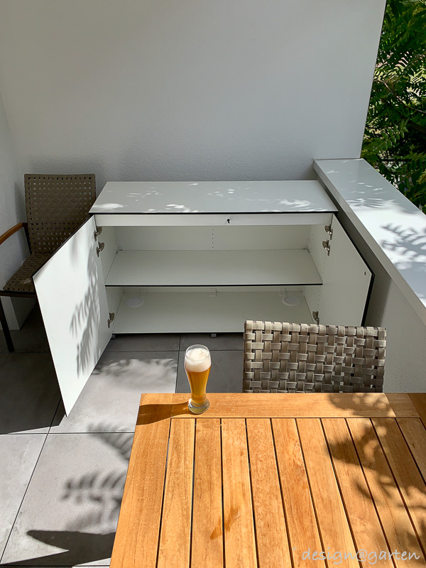 Armoire de balcon sur mesure : esthétique haut de gamme pour les espaces extérieurs compacts