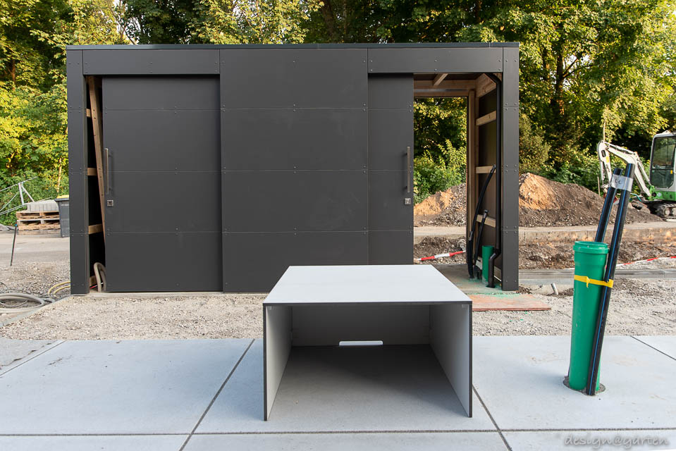 Système d'armoires de jardin : flexibilité maximale grâce à des solutions intelligentes de portes coulissantes