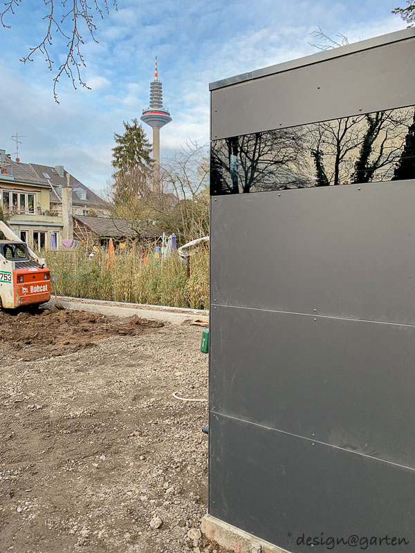 Remise à outils moderne avec montage professionnel à Francfort