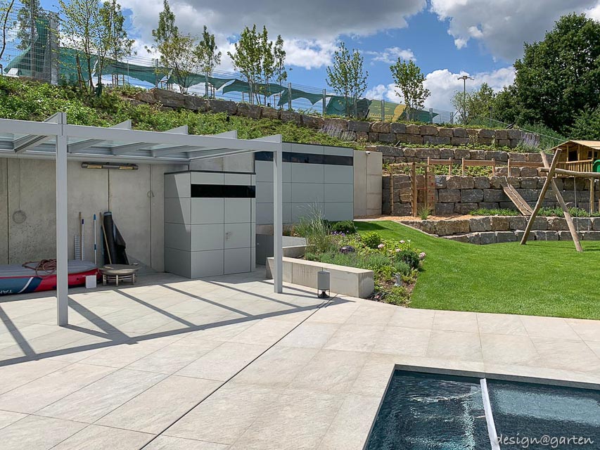 Pool house et abri de jardin sur mesure à Großwallstadt