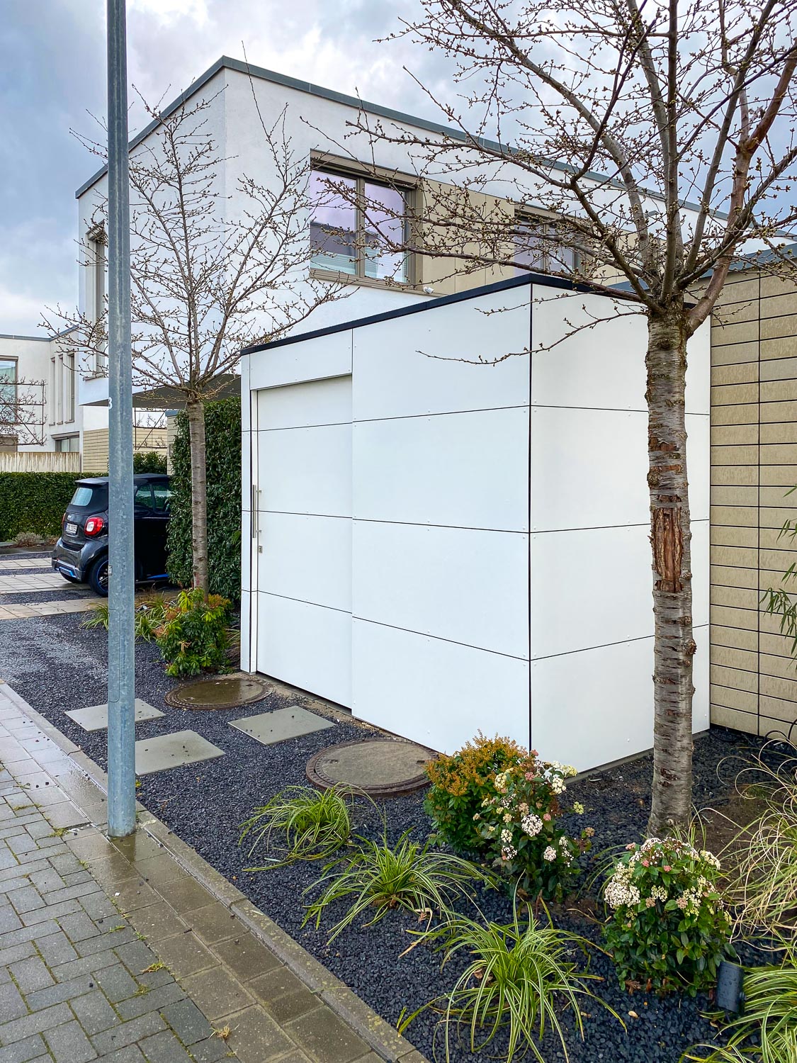 Abri de jardin moderne en HPL