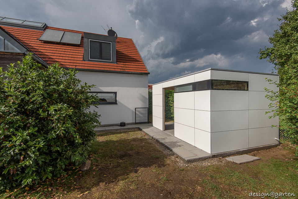 Séparation intelligente des espaces : l'abri de jardin sur mesure comme lien fonctionnel