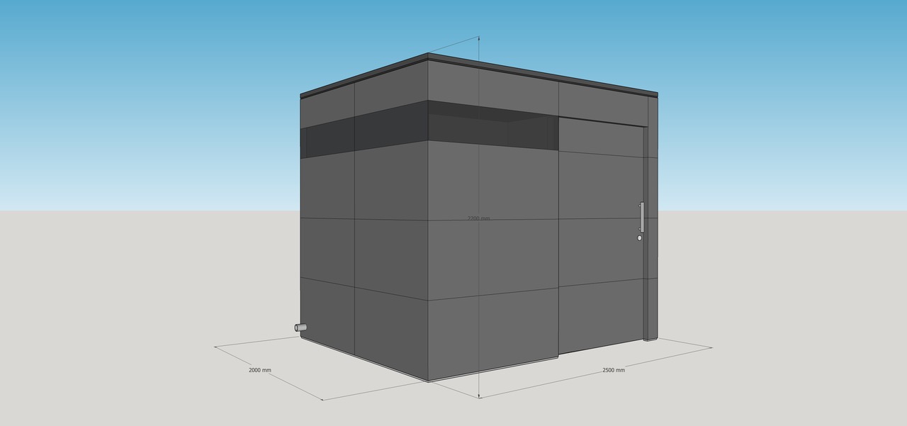 Le clou du spectacle à Munich : l'abri de jardin design sur mesure