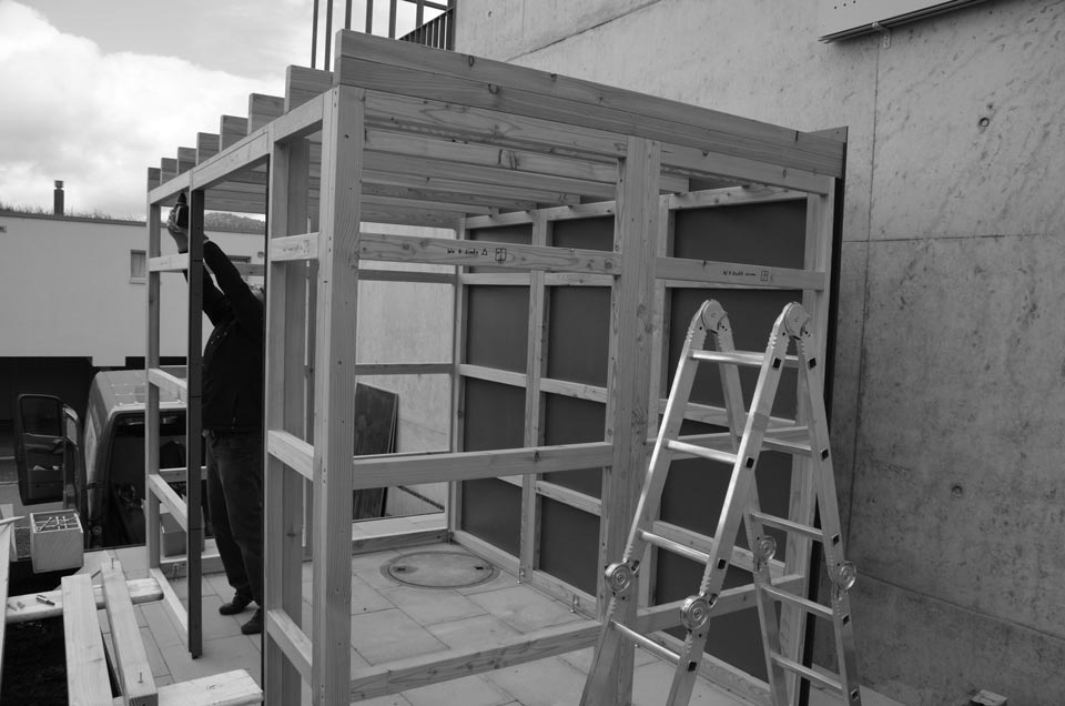 Du sur-mesure en Suisse : l'abri de jardin design sur mesure