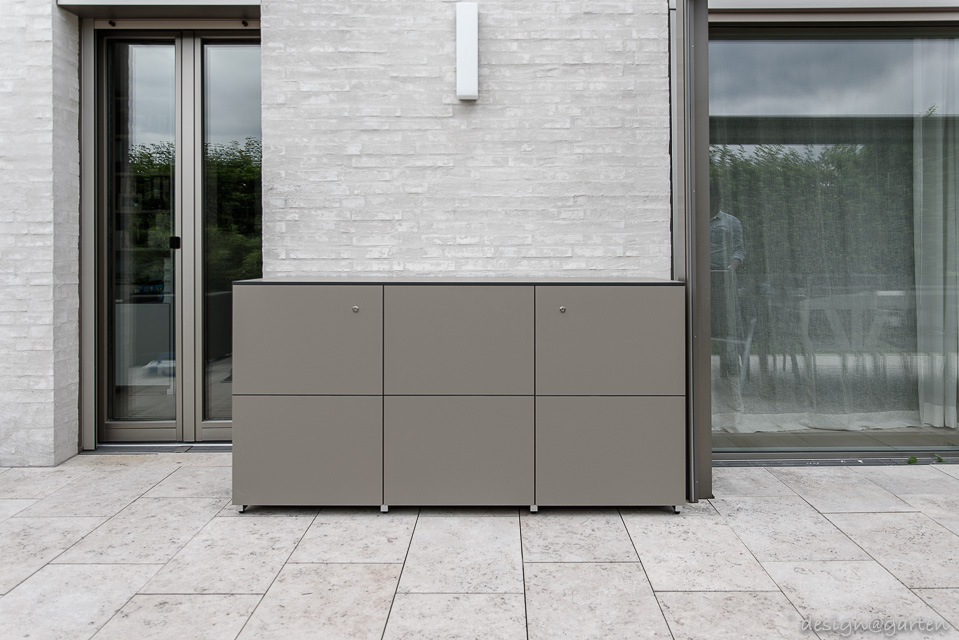 L'armoire de terrasse résistante aux intempéries